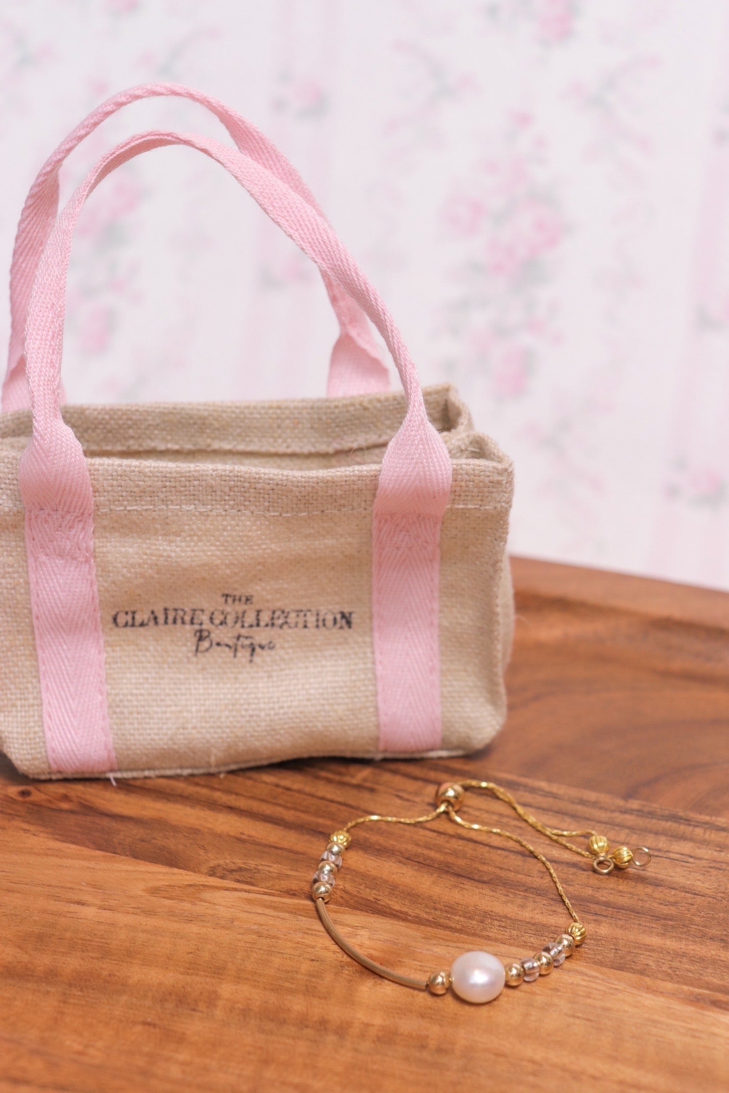 Golden Fresh Water Pearl Bracelet