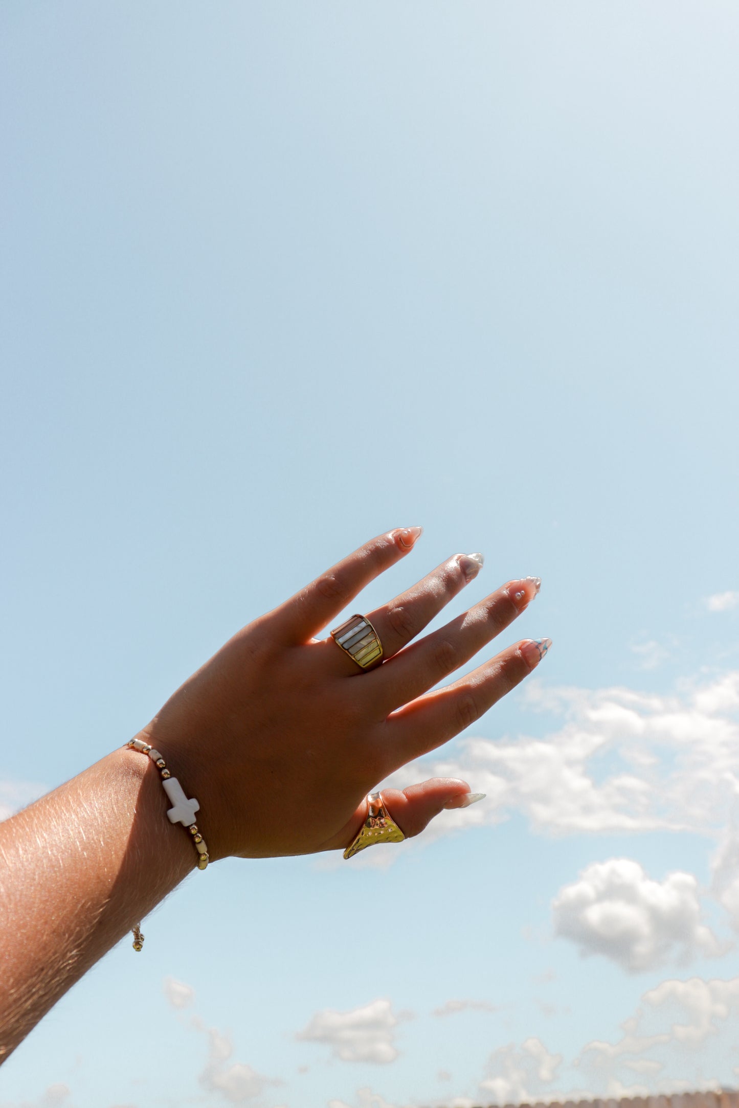 Golden Faith Bracelet (easy clasp)