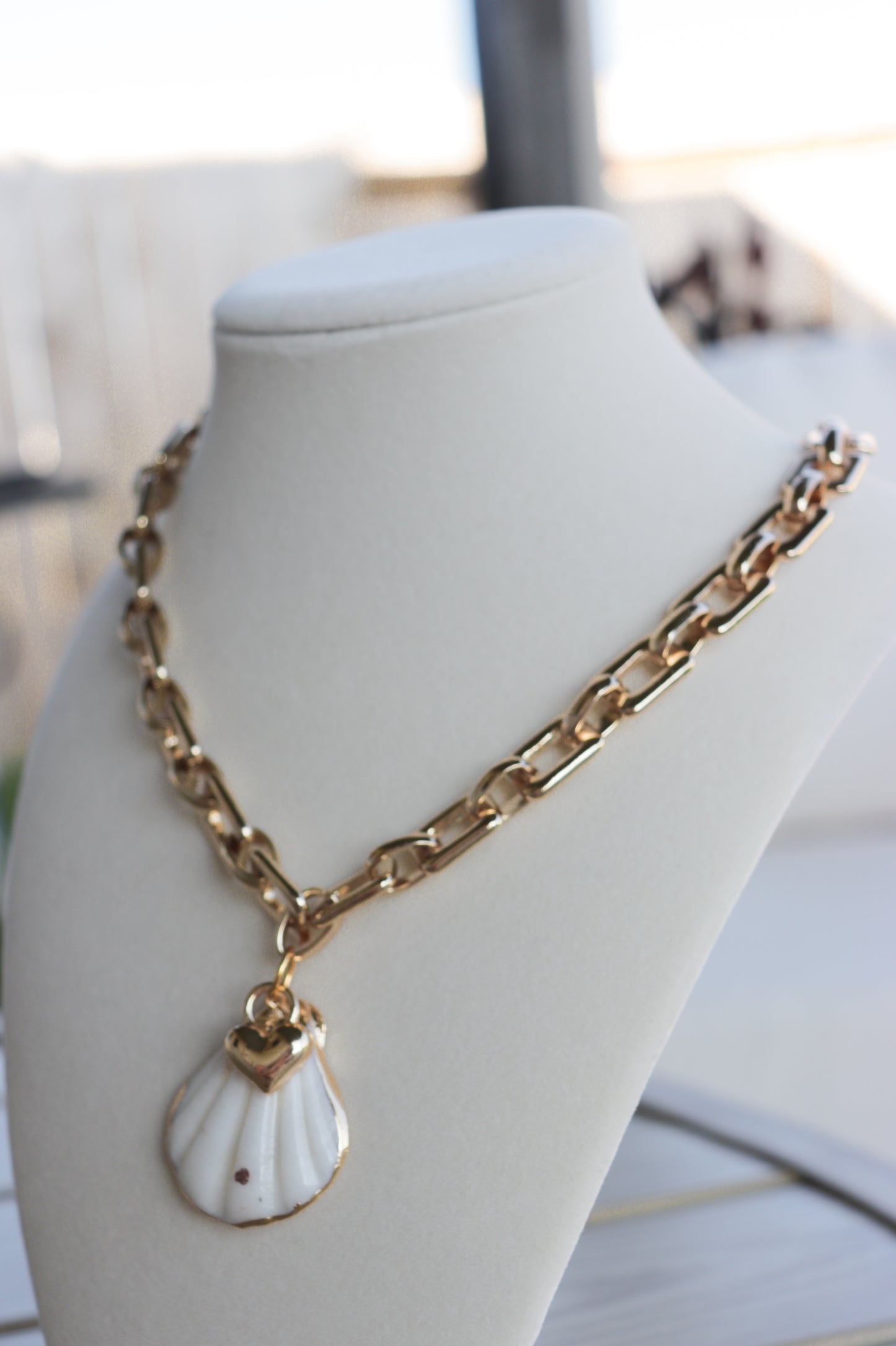 Beachfront Gold Necklace
