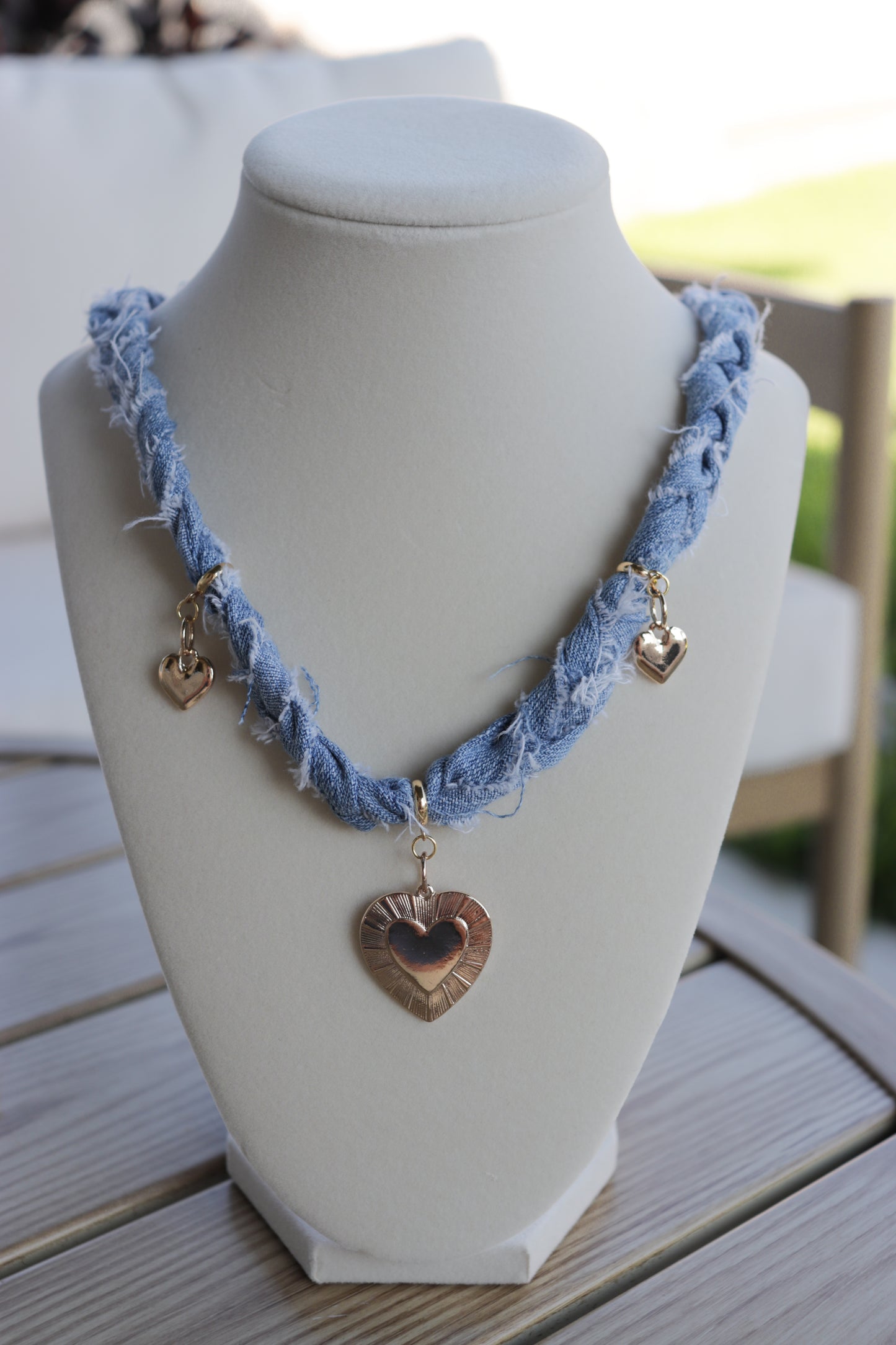 Jean Scarf Necklace