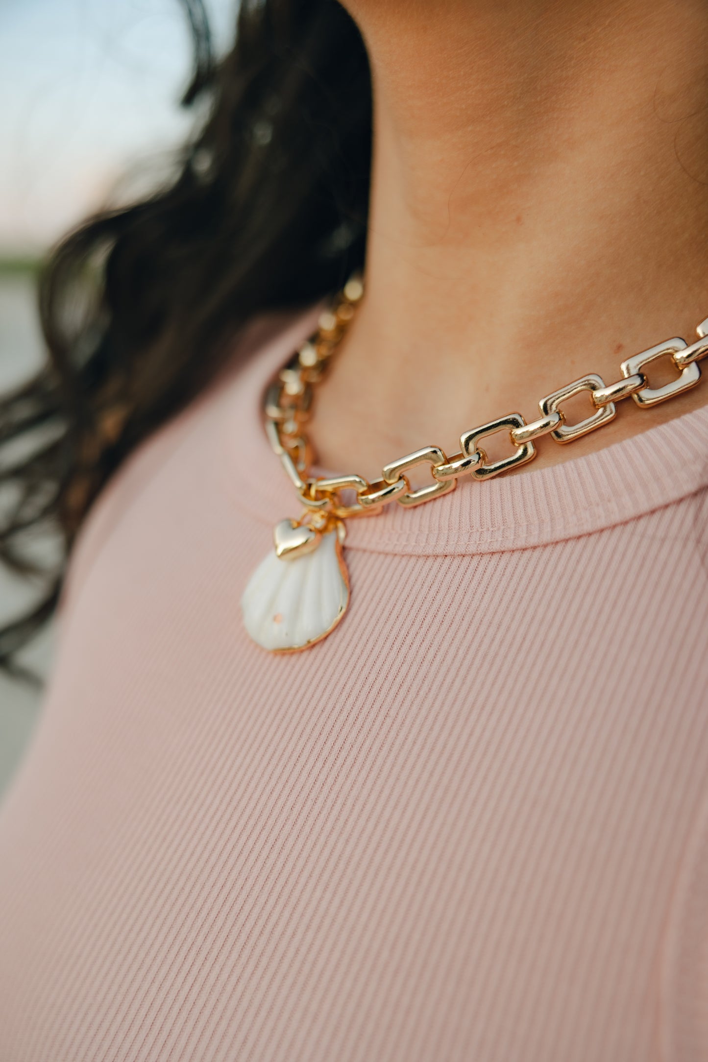 Beachfront Gold Necklace