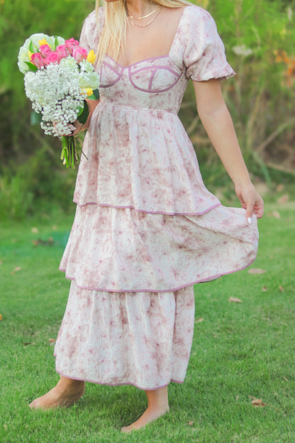 Garden Bliss Tiered Dress