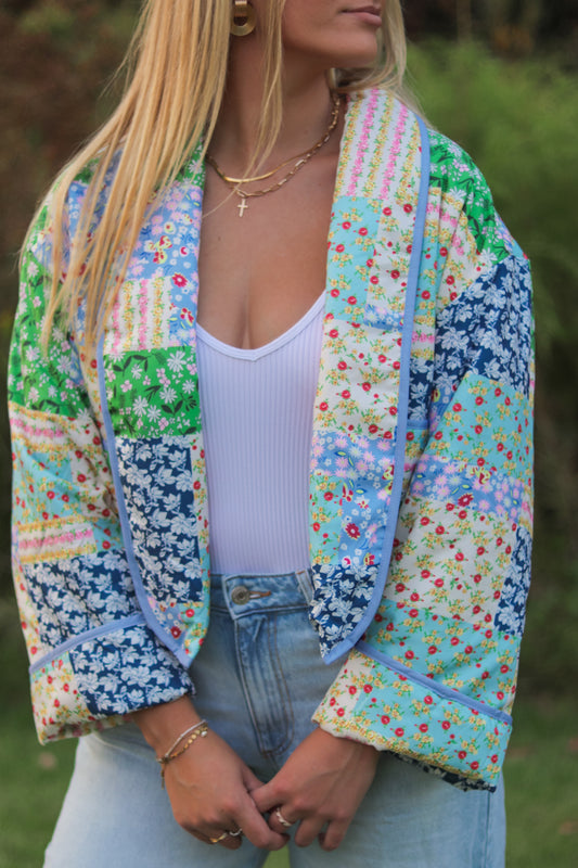 Floral Patchwork Jacket