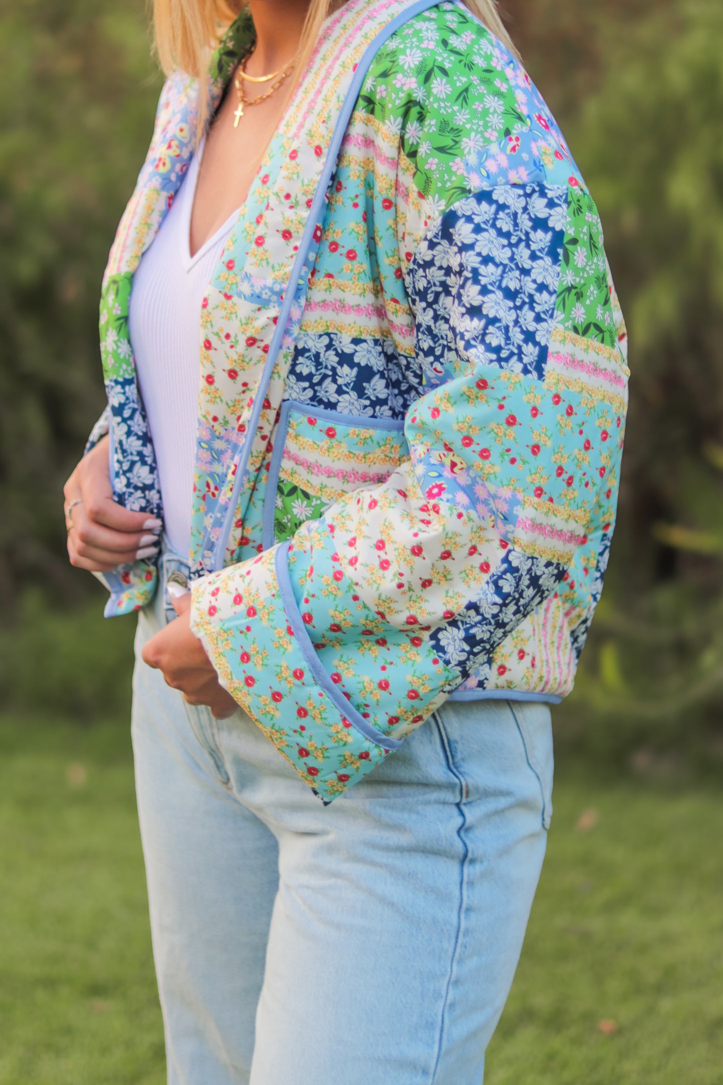 Floral Patchwork Jacket