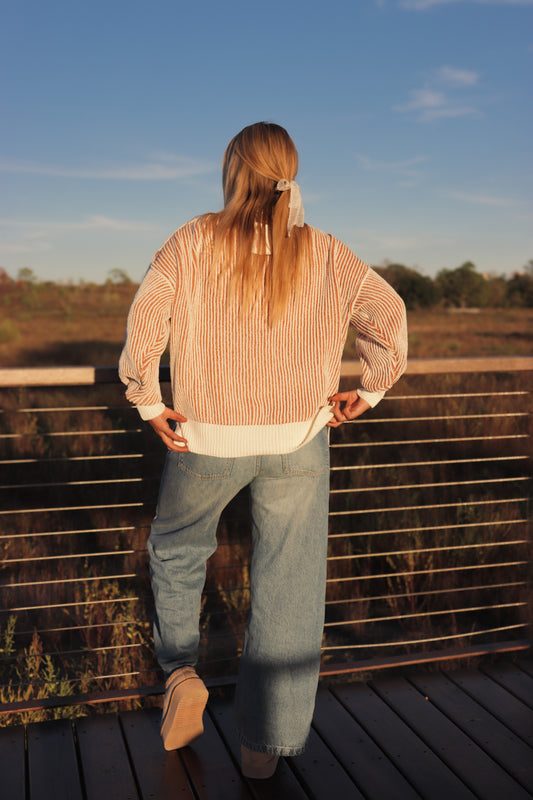 Cider & Stripes Sweater