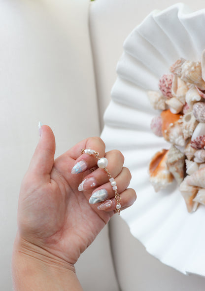 Stack Freshwater Pearl Bracelet