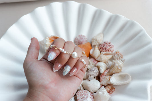 Stack Freshwater Pearl Bracelet