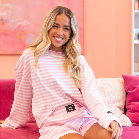 Pink Stripe Set